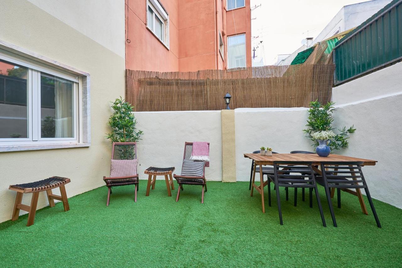 Belem Light Filled Apt With Patio, By Timecooler Lisbon Luaran gambar